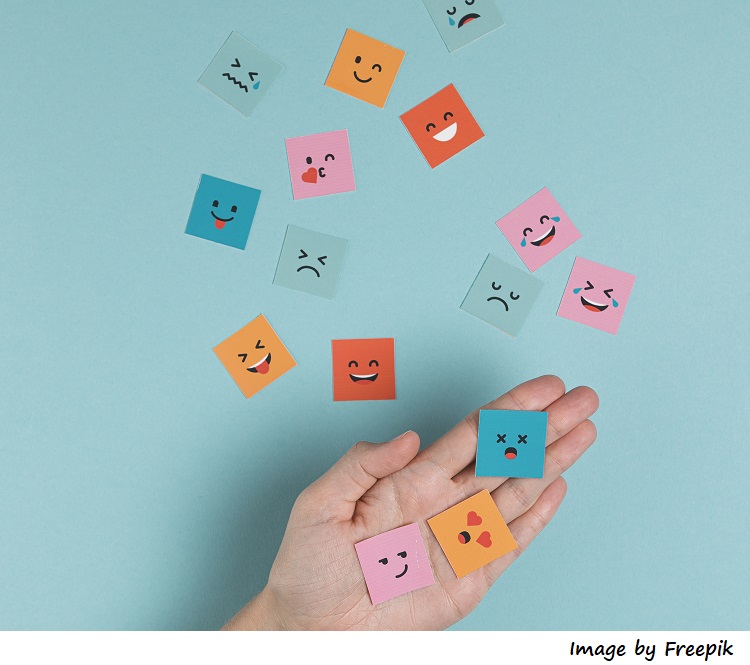 Emoticonos delimitados por cuadrados